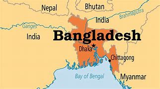 Image result for Bangladesh Map of Asia