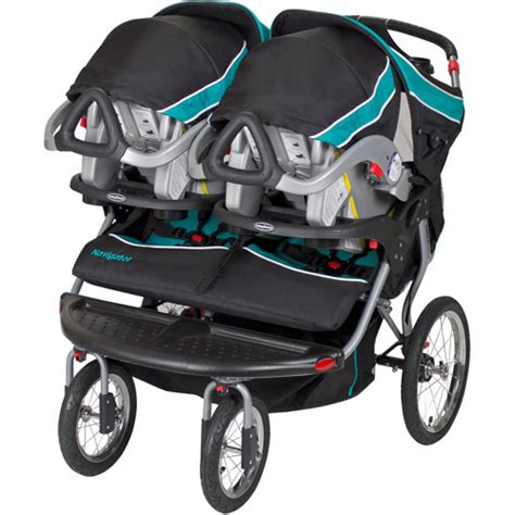 Baby Trend Navigator Double Jogger Stroller, Tropic   eBay
