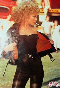 Image result for Olivia Newton John in Black Grease