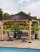 Image result for Steel Roof Gazebo Clearance