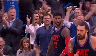 Image result for Paul George Dunk On Giannis