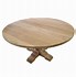 Image result for wooden round dining table