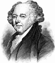 Image result for Black and White Image of John Adams
