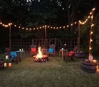 Image result for Flowers around Fire Pit