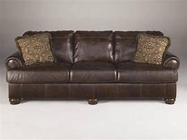 Image result for Sealy Leather Couch Sofa