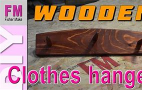 Image result for Wood Clothes Hanger Craft