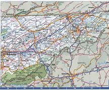Image result for East Tennessee Map Cities