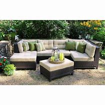 Image result for Wicker Sectional Patio Furniture