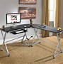 Image result for Minimalist Office Table with Computer and Printer