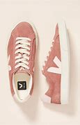 Image result for Hot Pink White Veja Sneakers