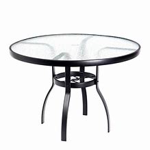 Image result for 42 Round Glass Dining Table