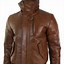 Image result for Real Leather Jacket with Hood