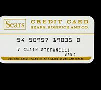 Image result for Sears Credit Card Bill Editable
