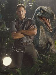 Image result for Chris Pratt Jurassic World Advertisment