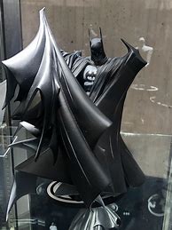 Image result for Black White Batman Statue