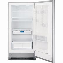 Image result for Frigidaire Gallery Stainless Upright Freezer
