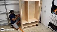 Image result for DIY Freestanding Wood Closet