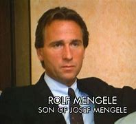 Image result for Rolf Mengele and Phil Donahue