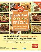 Image result for Senior Discount Buffet