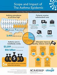 Image result for Asthma Infographic