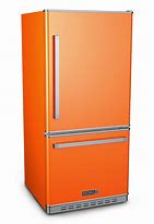 Image result for Orange Refrigerator