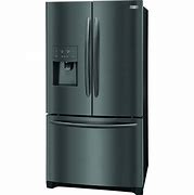 Image result for frigidaire french door refrigerator black stainless steel