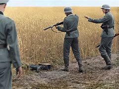 Image result for World War 2 Soldiers in Color and Full Body