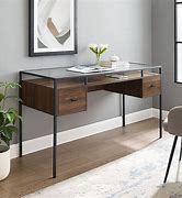 Image result for Glass Top Desks for Home