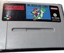 Image result for Super Mario World SNES Cart