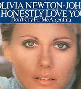 Image result for Olivia Newton-John I Honestly Love You 45 Record