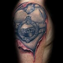 Image result for Police Half Sleeve Tattoos