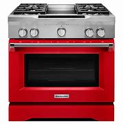 Image result for KitchenAid Dual Oven Gas Range