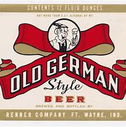 Image result for Old Style Beer Label