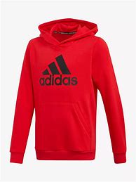 Image result for Adidas Red Big Logo Hoodie
