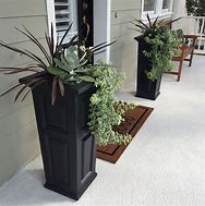 Image result for Tall Patio Planters