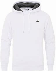 Image result for Lacoste Hoodie White Zip Up