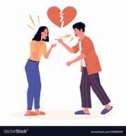 Image result for Divorced Couple Cartoon