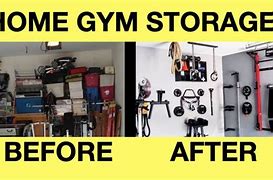 Image result for DIY Home Gym Storage