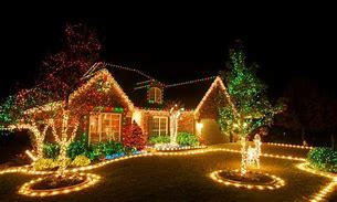 Image result for Outdoor Christmas Lights LED Hanging
