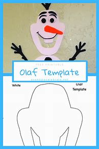 Image result for Disney Frozen Olaf Template