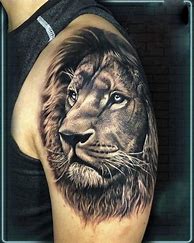 Image result for Lion Tattoo Pattern