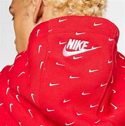 Image result for Black and Red Nike Swoosh Hoodie