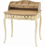 Image result for Cream Small Writing Desk