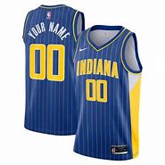 Image result for Indiana Pacers Black and Yellow Jersey
