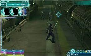 Image result for FF7 Crisis Core PSP