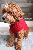 Image result for Easy Dog Sweater Crochet Pattern