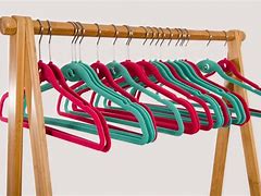Image result for Container Store Old Colorful Hangers