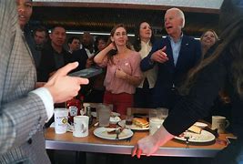 Image result for Joe Biden Iowa Diner