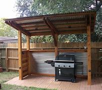 Image result for Outdoor Grill Shelters
