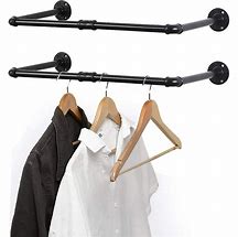 Image result for Wall Mounted Hanger Rack